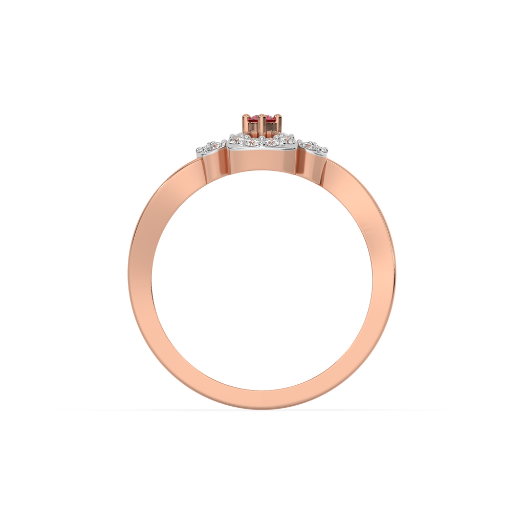 Fleur de Luxe - Lab Diamond Fashion Ring