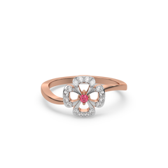 Fleur de Luxe - Lab Diamond Fashion Ring