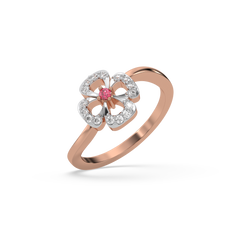 Fleur de Luxe - Lab Diamond Fashion Ring