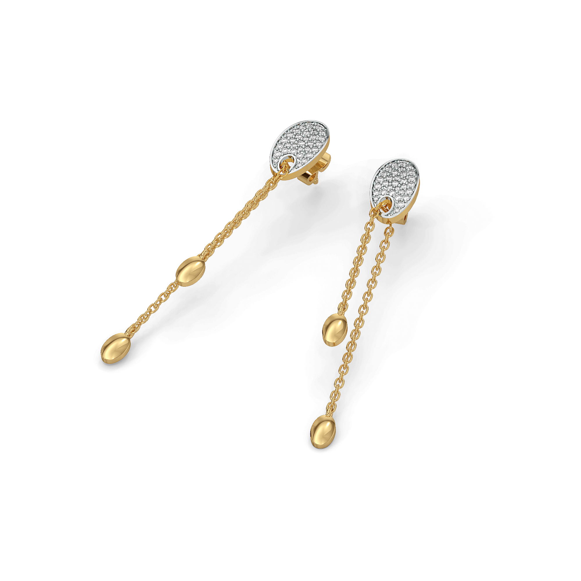 FlexiLink - Lab Diamond Drop Earrings