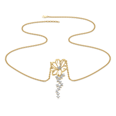 Flora Dewdrops - Lab Diamond Necklace