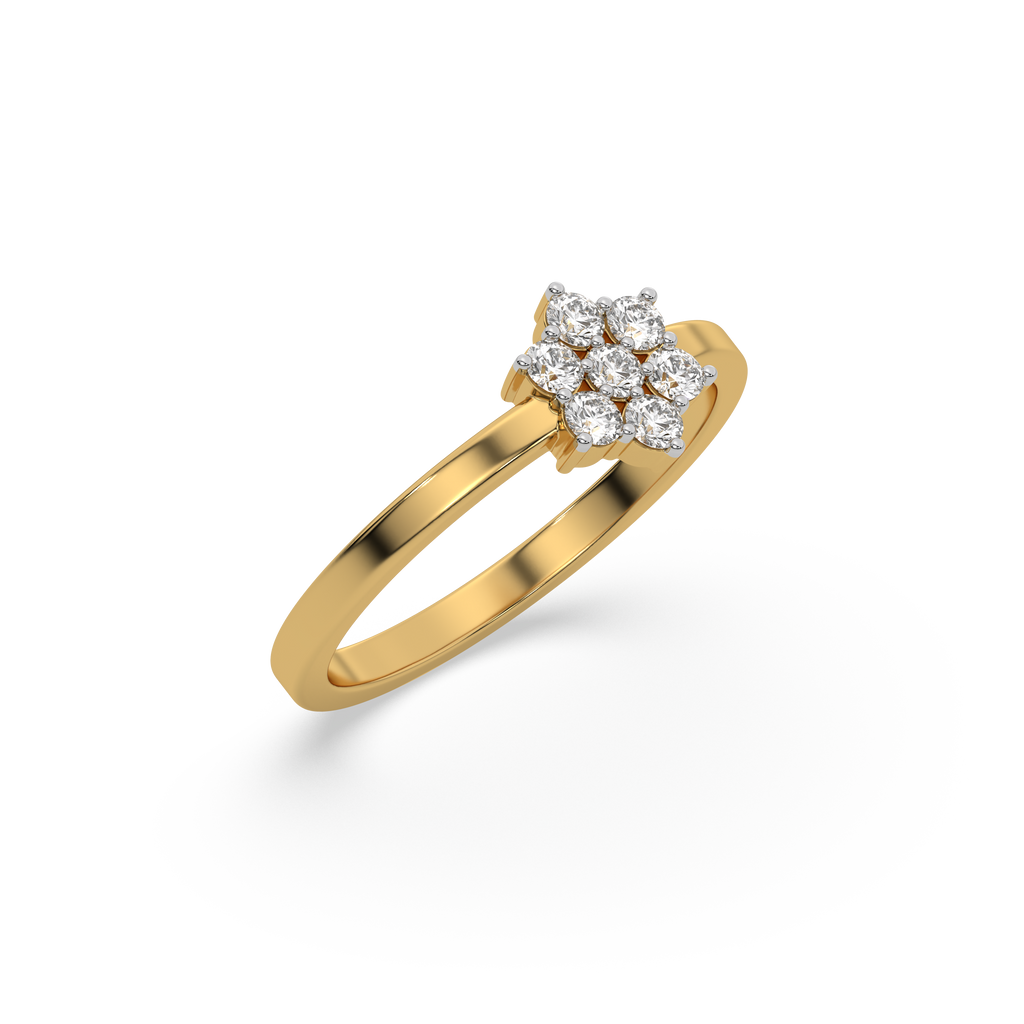 Floral Essence - Lab Diamond Ring