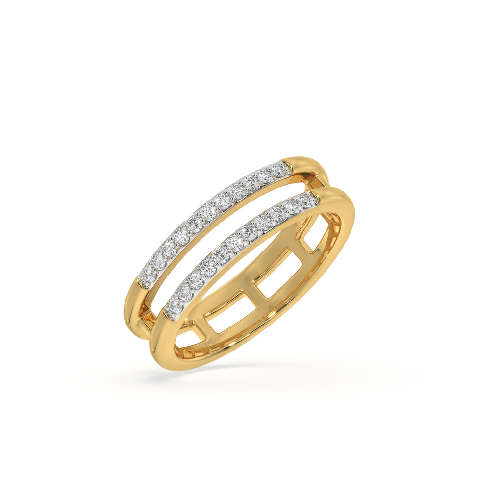 Fusion - Lab Diamond Band Ring