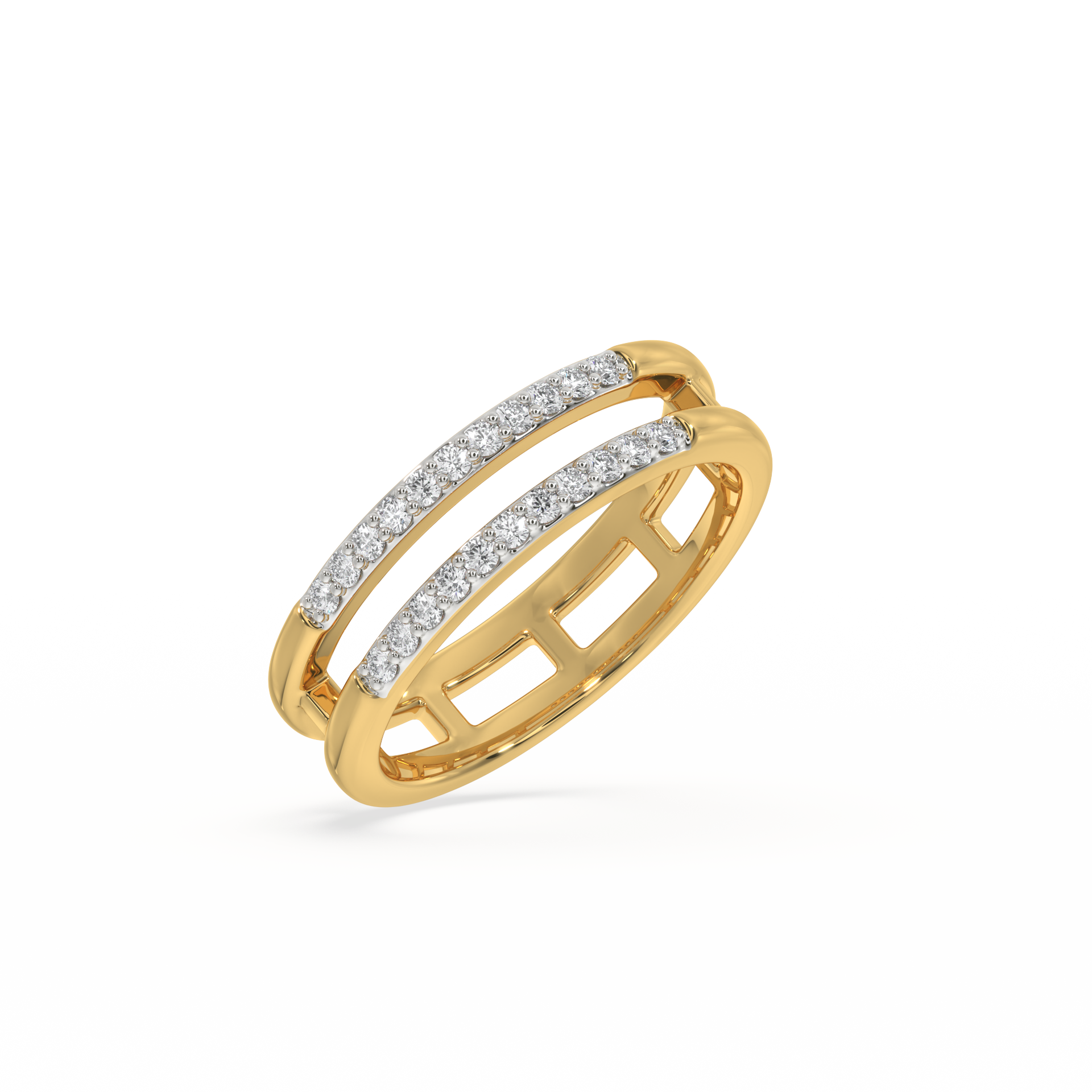 Fusion - Lab Diamond Band Ring
