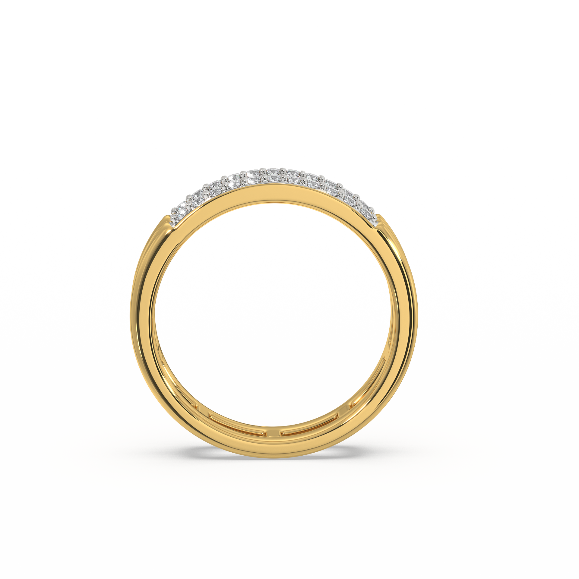 Fusion - Lab Diamond Band Ring
