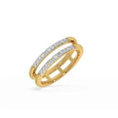 Fusion - Lab Diamond Band Ring