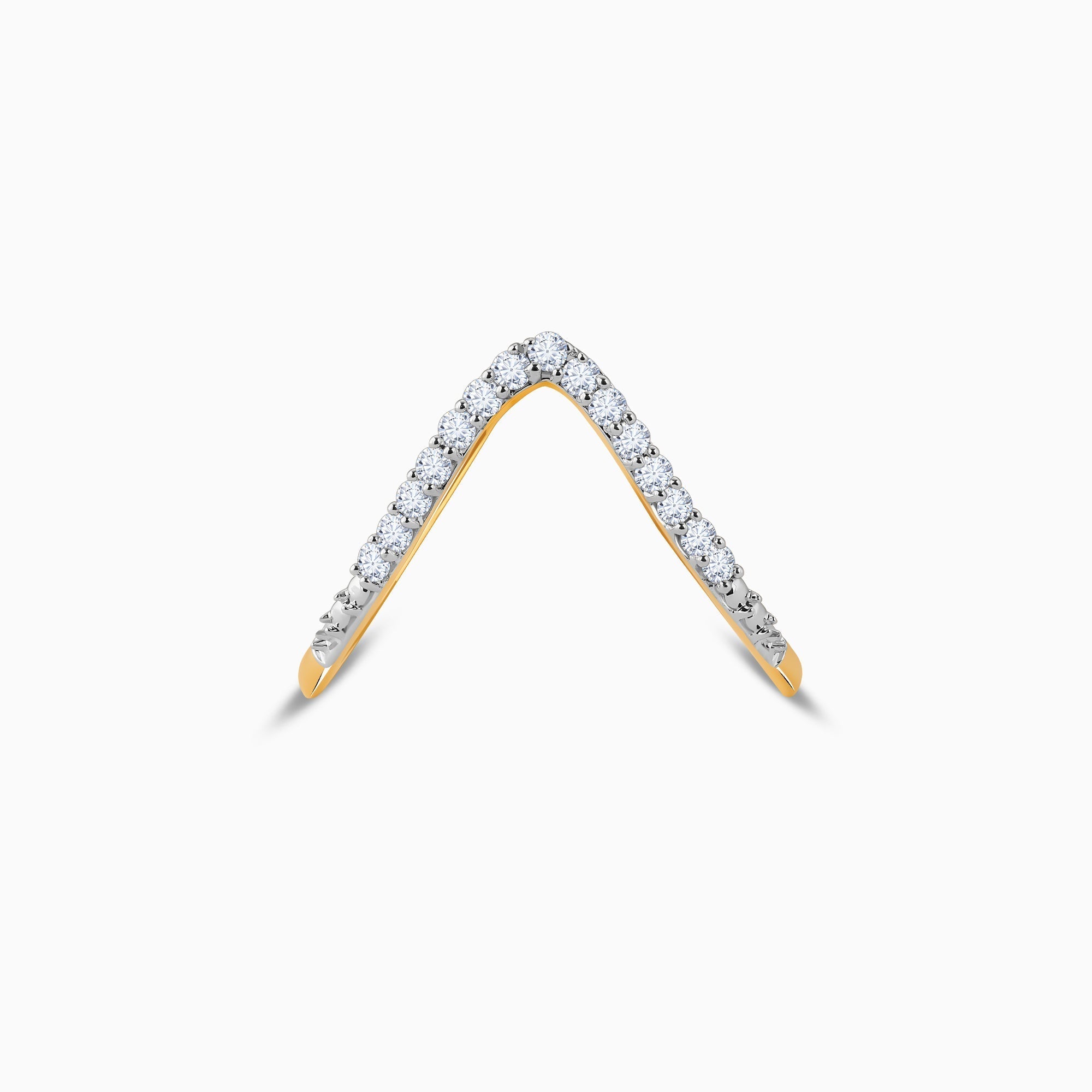 Gold Vellore Vanki Diamond Ring