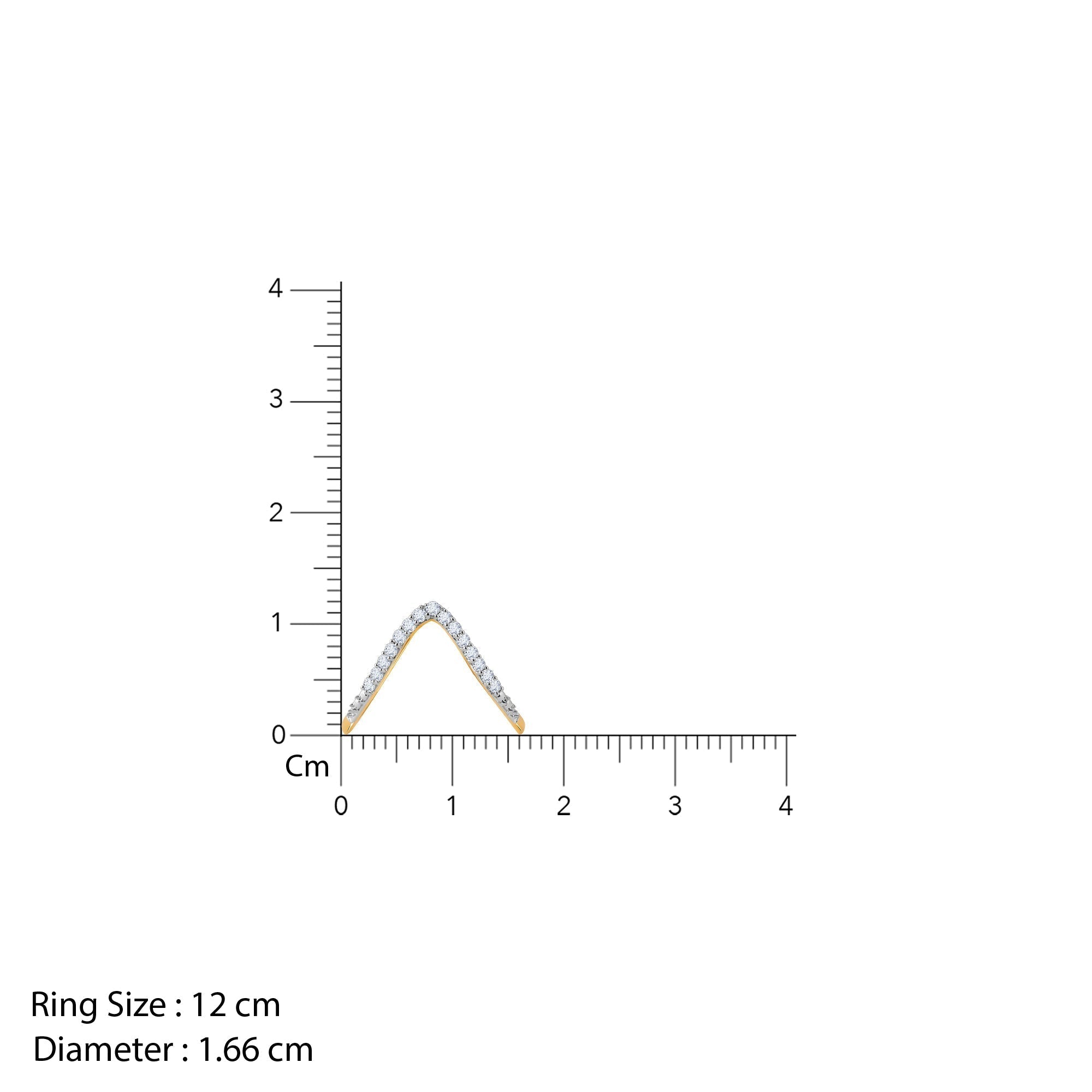 Gold Vellore Vanki Diamond Ring