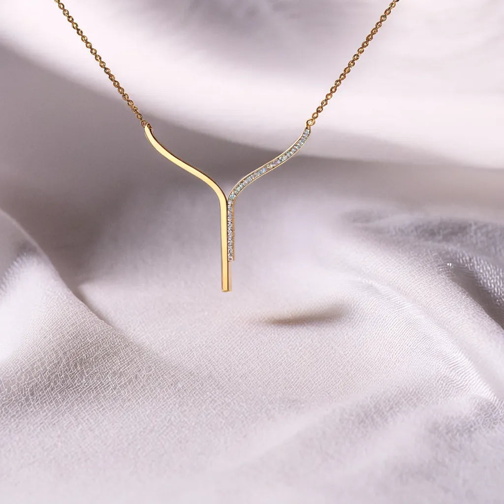Glam Chic - Lab Diamond Necklace