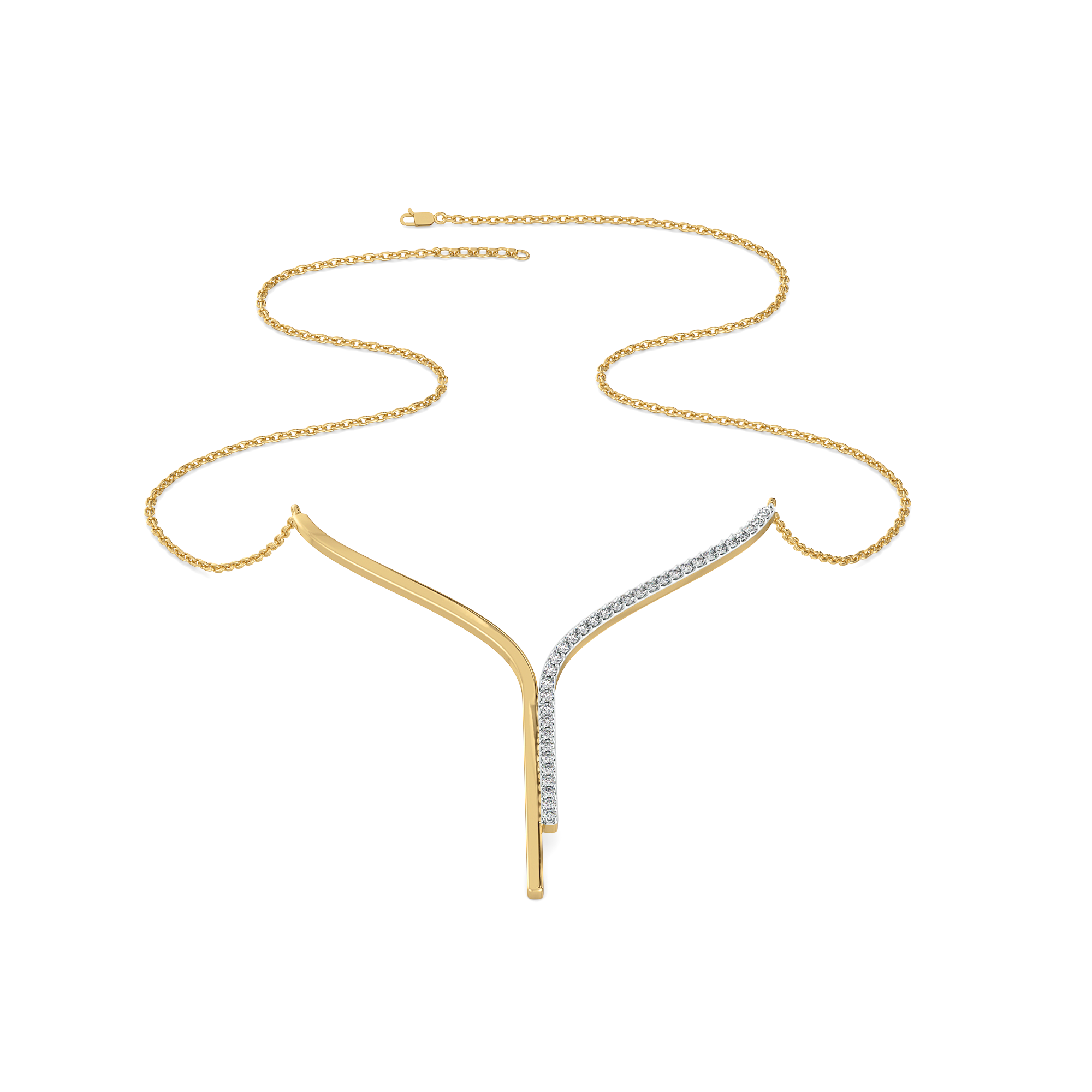 Glam Chic - Lab Diamond Necklace