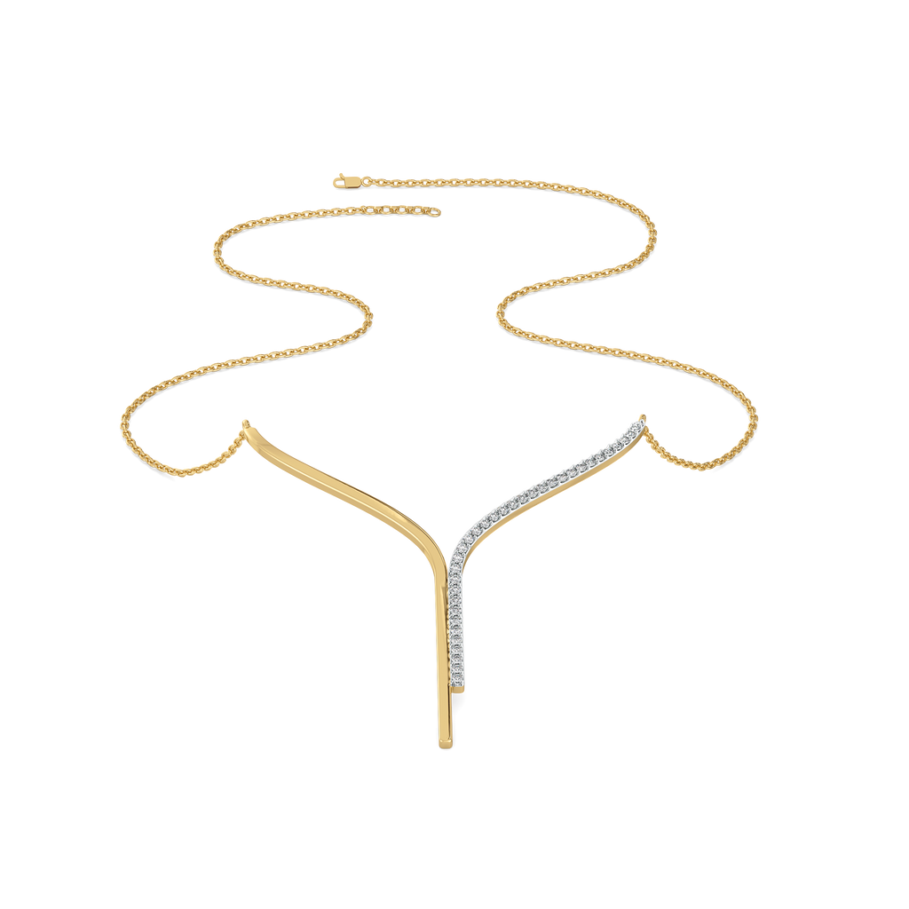 Glam Chic - Lab Diamond Necklace