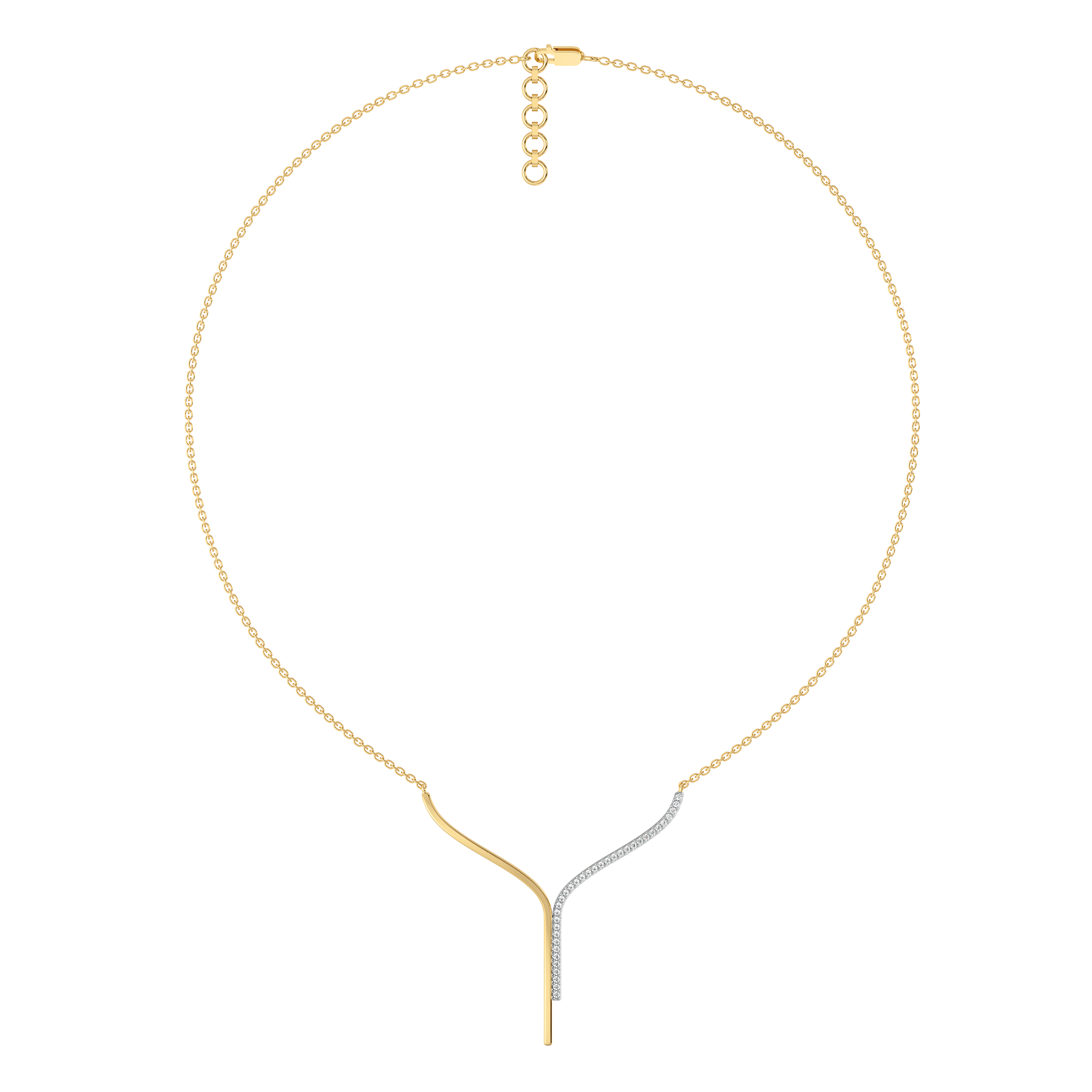 Glam Chic - Lab Diamond Necklace