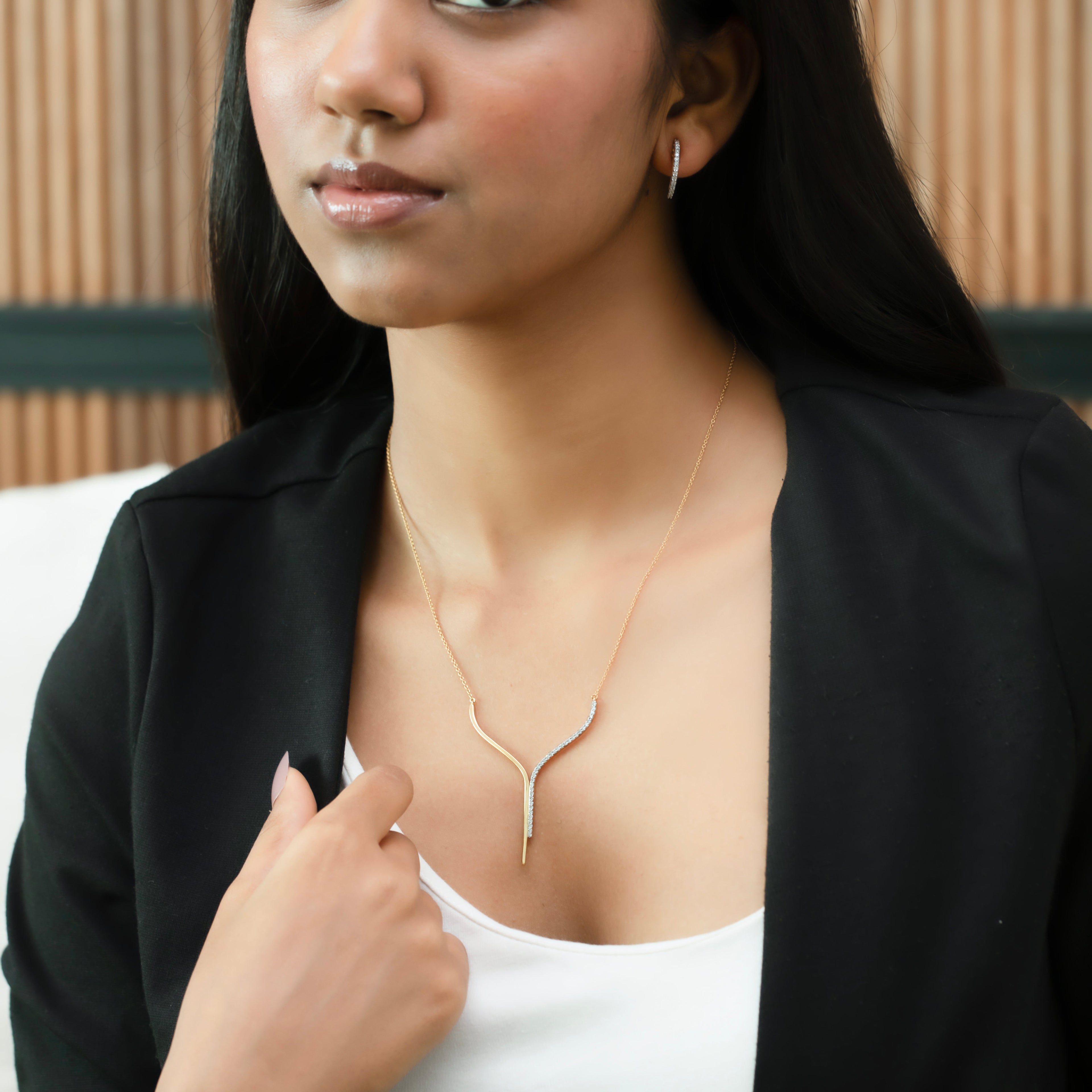 Glam Chic - Lab Diamond Necklace
