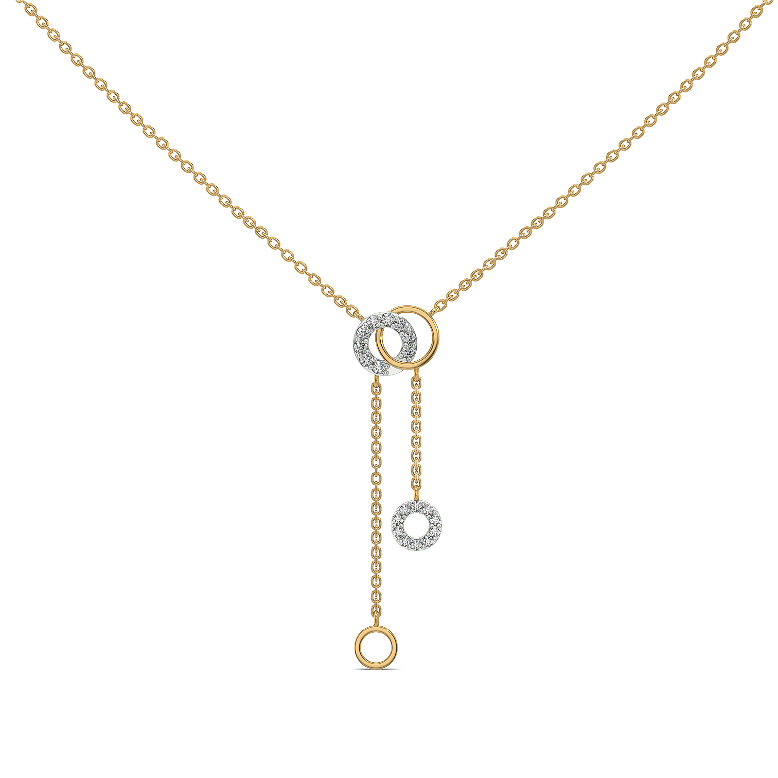 Circle of Dazzle - Lab Diamond Necklace