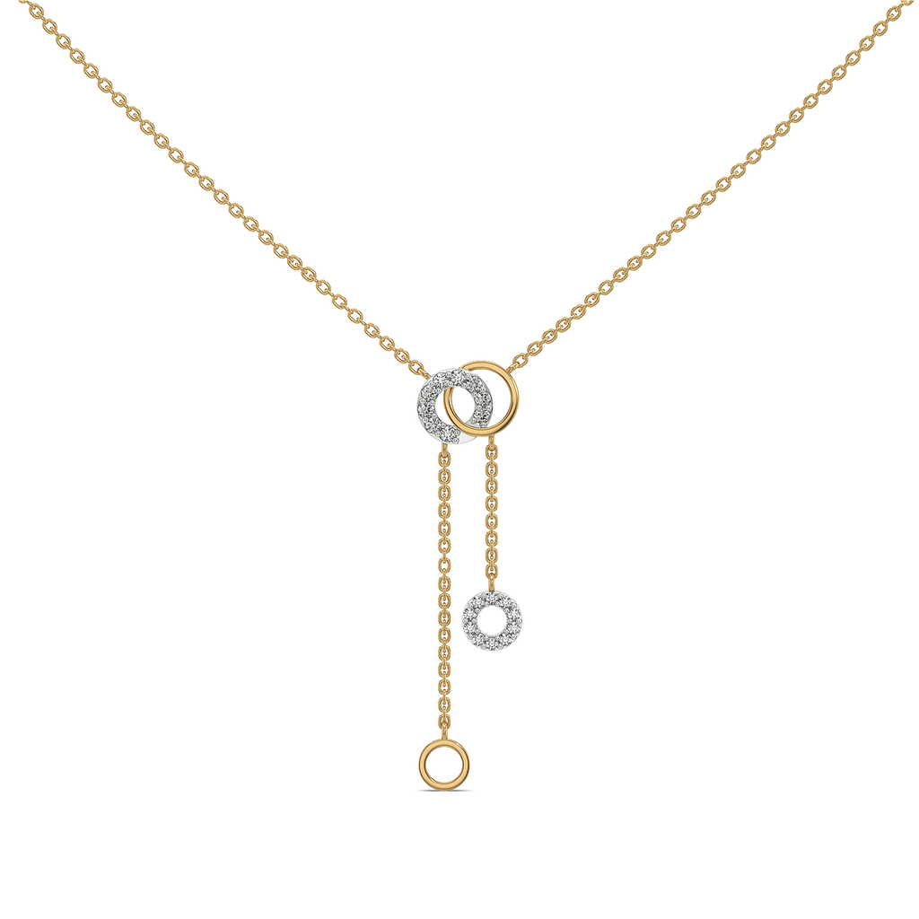 Circle of Dazzle - Lab Diamond Necklace