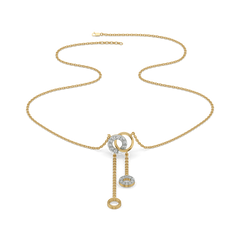Circle of Dazzle - Lab Diamond Necklace