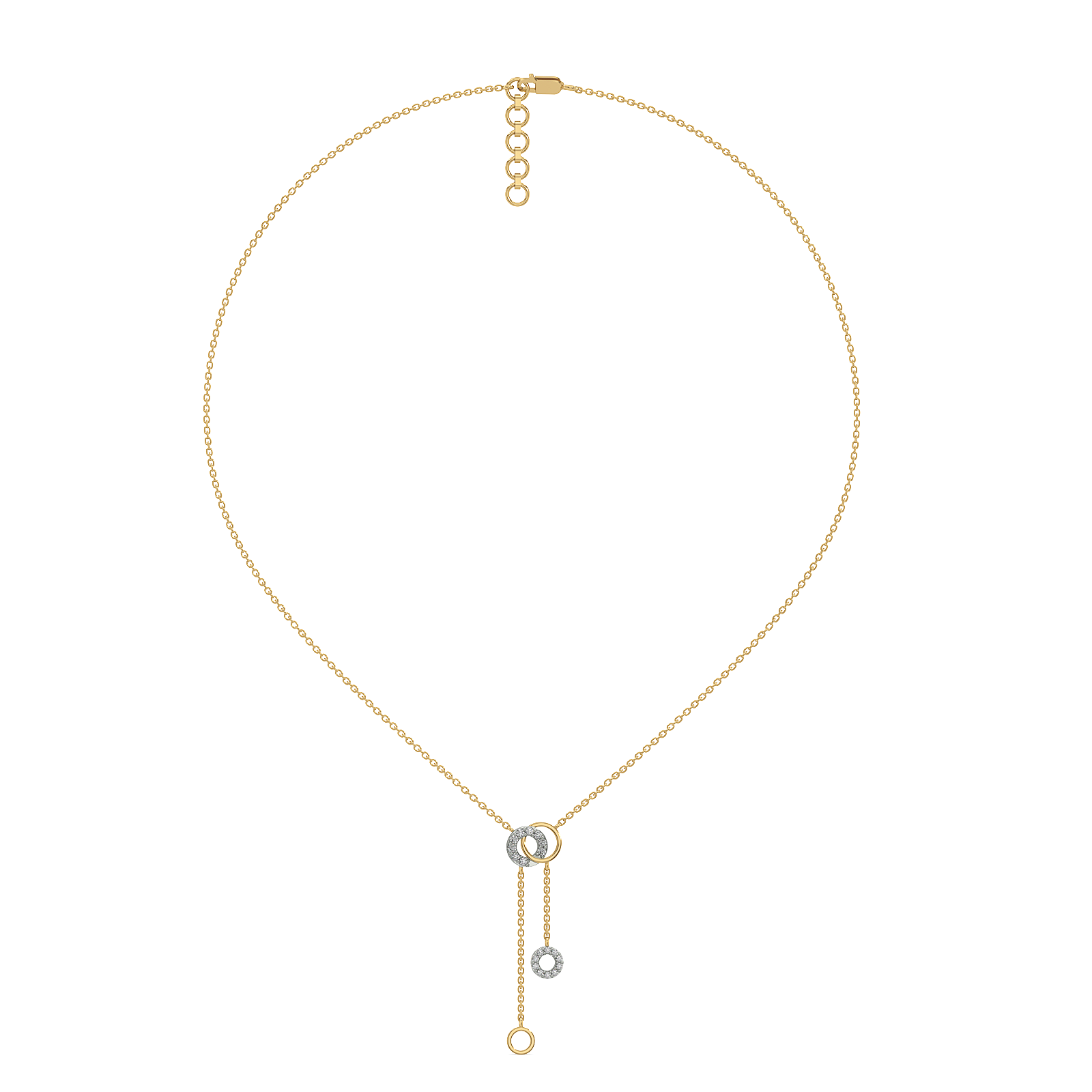Circle of Dazzle - Lab Diamond Necklace
