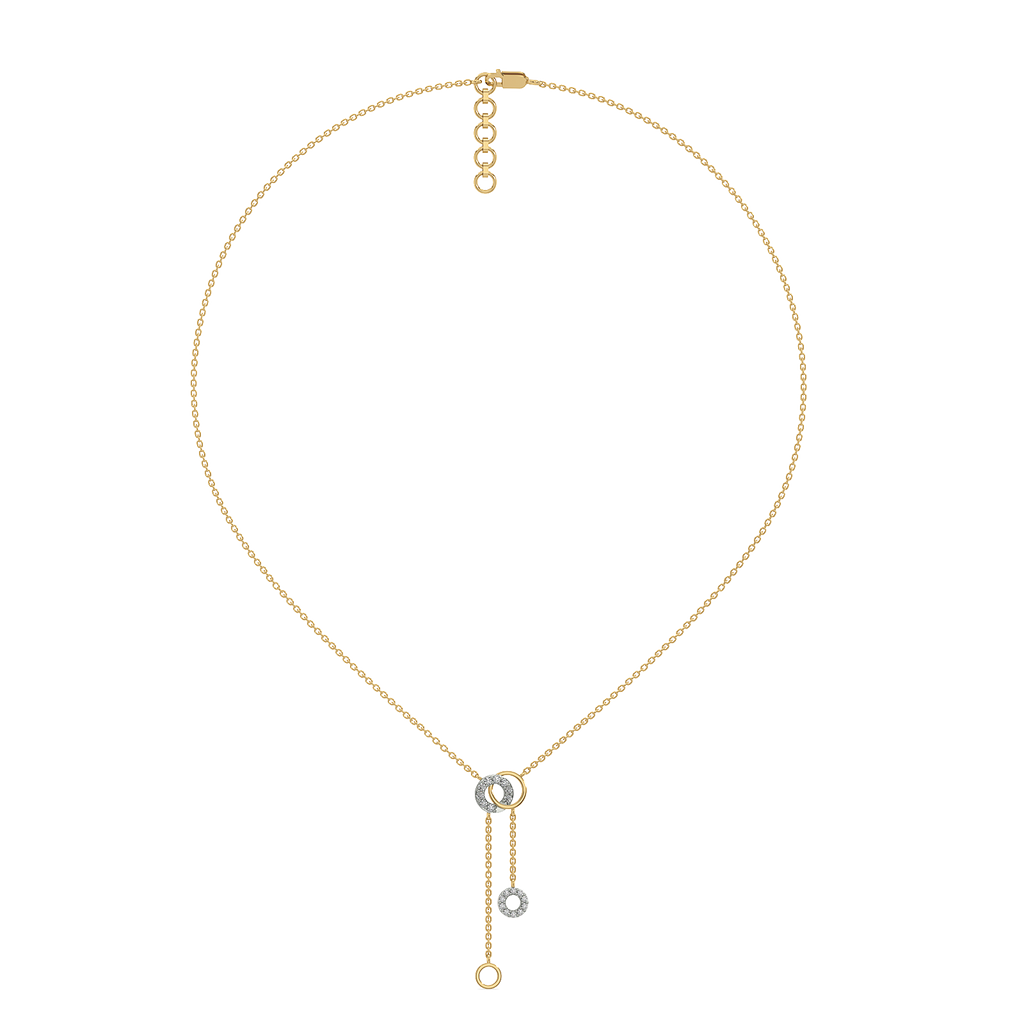 Circle of Dazzle - Lab Diamond Necklace