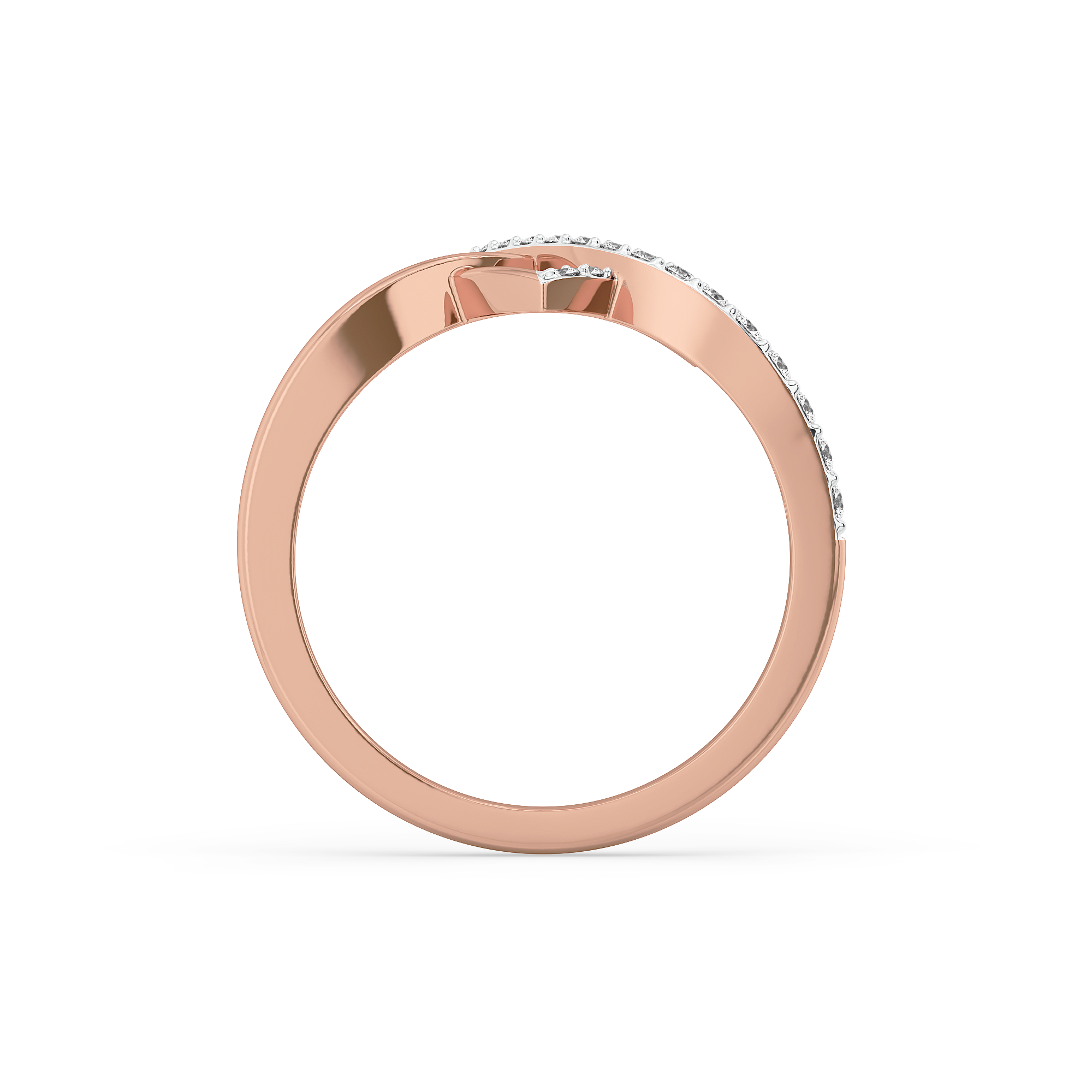 Heart Entwined - Lab Diamond Fashion Ring