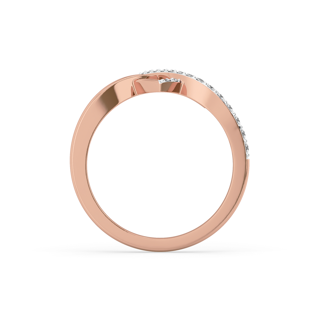 Heart Entwined - Lab Diamond Fashion Ring