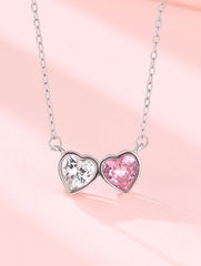 TwinHearts™ 925 Sterling Silver Love Pendant