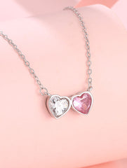 TwinHearts™ 925 Sterling Silver Love Pendant