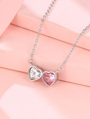 TwinHearts™ 925 Sterling Silver Love Pendant