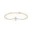Tri-Shine - Pure Gold Lab Diamond Bracelet