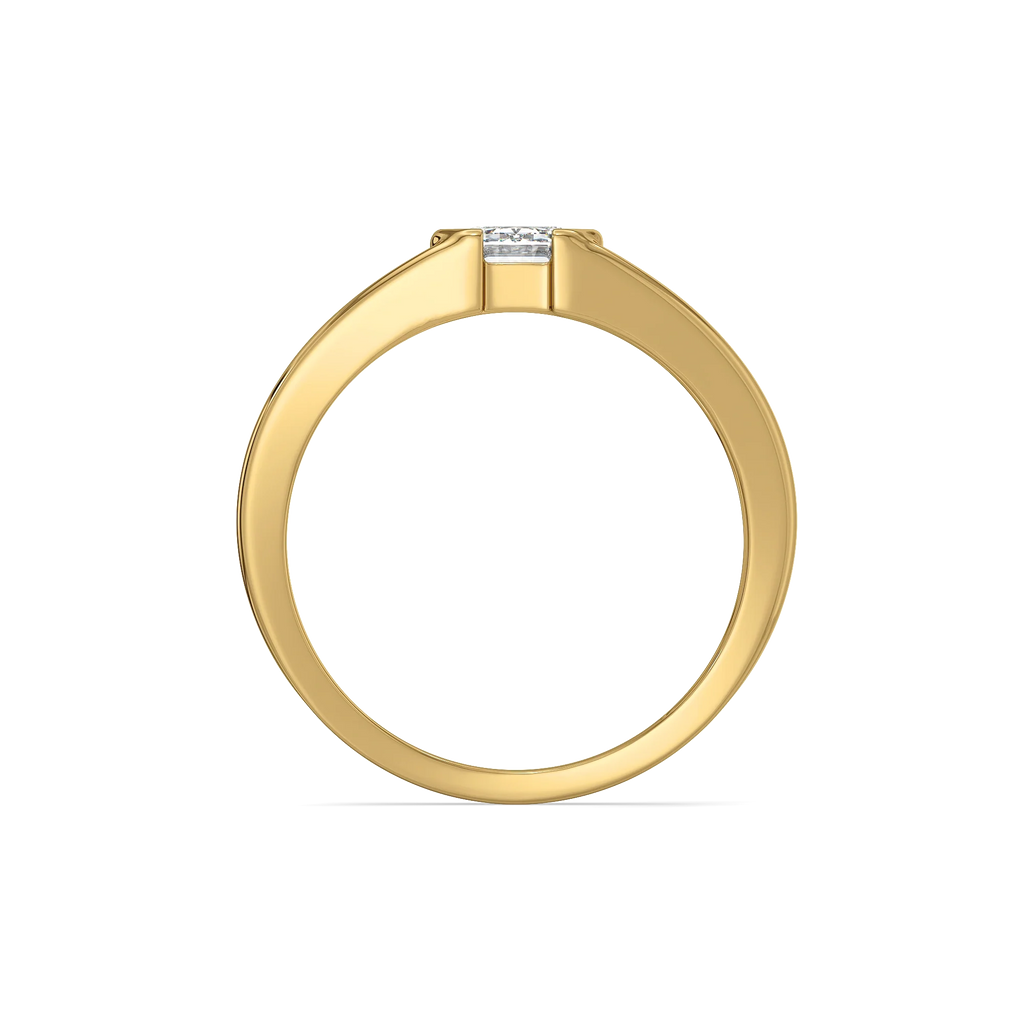 Quiet Strength - Pure Gold Lab Diamond Men's Ring