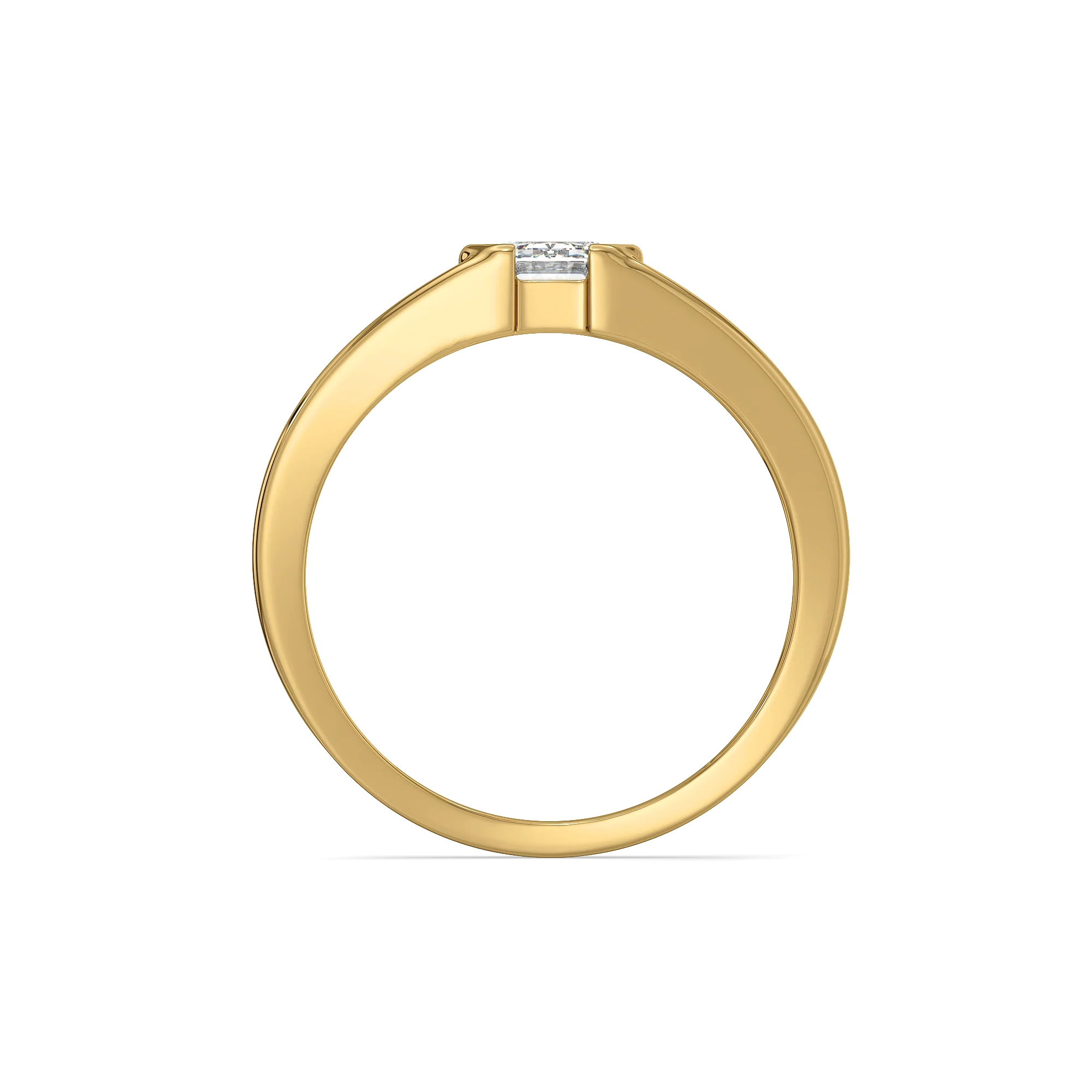 Quiet Strength - Pure Gold Lab Diamond Men's Ring