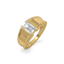 Quiet Strength - Pure Gold Lab Diamond Men's Ring