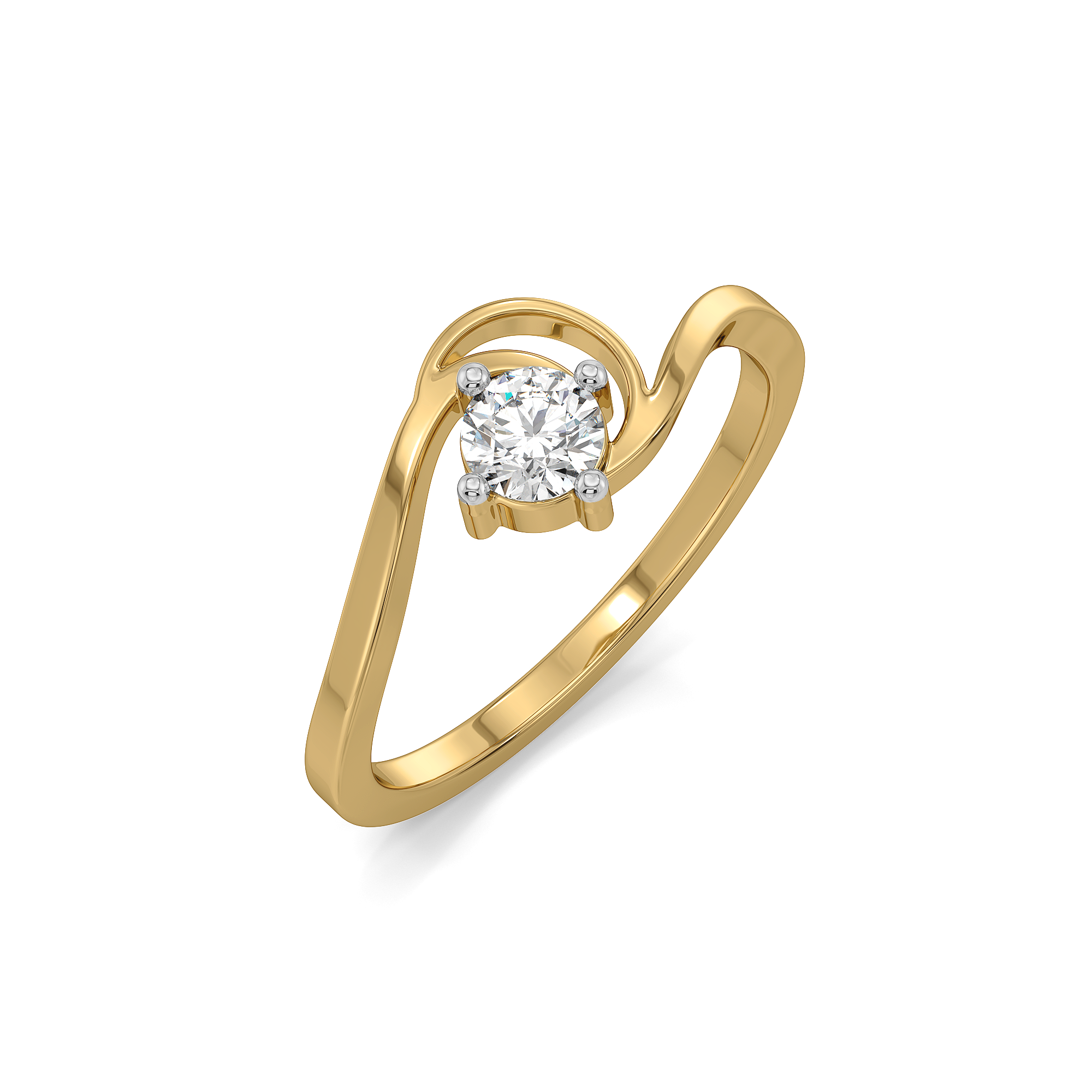 Ember Halo - Pure Gold Lab Diamond Fashion Ring Main image