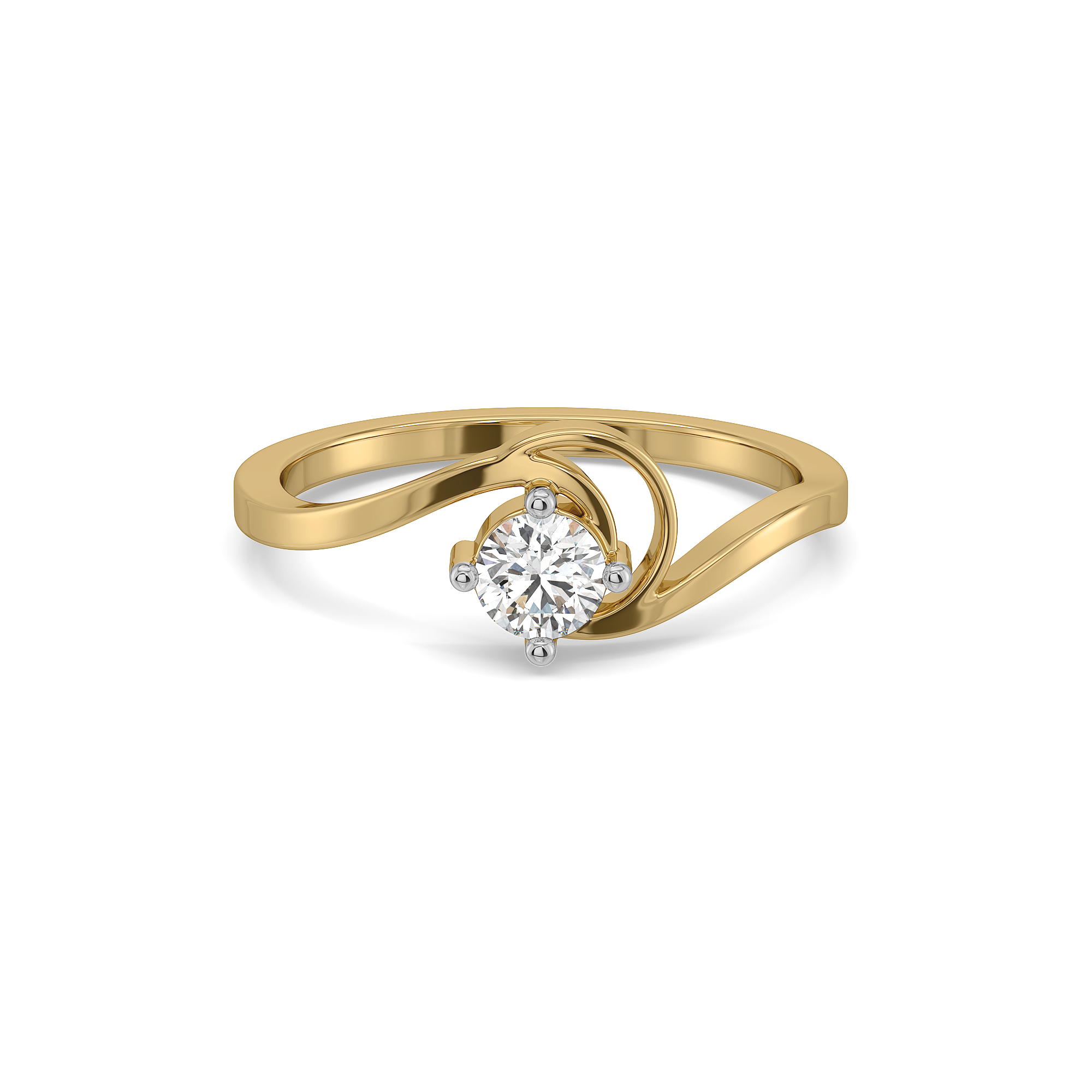 Ember Halo - Pure Gold Lab Diamond Fashion Ring