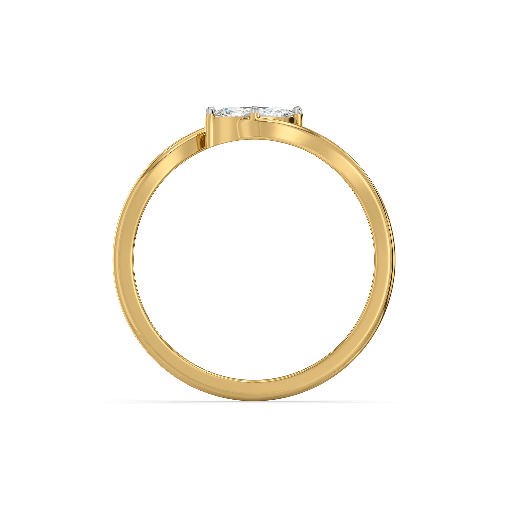 Astra Marquise Solitaire - Pure Gold Lab Diamond Ring