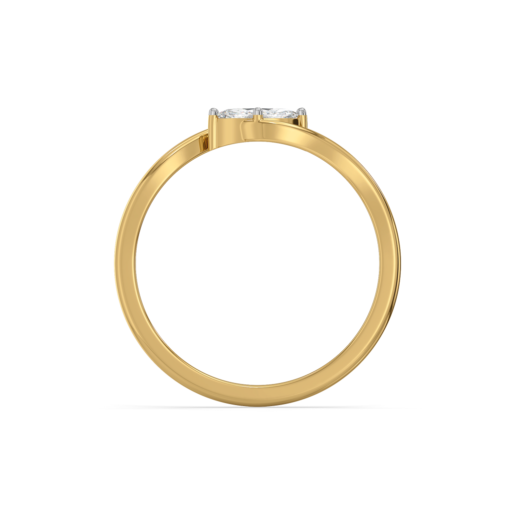 Astra Marquise Solitaire - Pure Gold Lab Diamond Ring