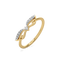Featherlight Grace - Pure Gold Lab Diamond Fashion Ring
