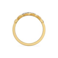 Mini Squares - Pure Gold Lab Diamond Fashion Ring