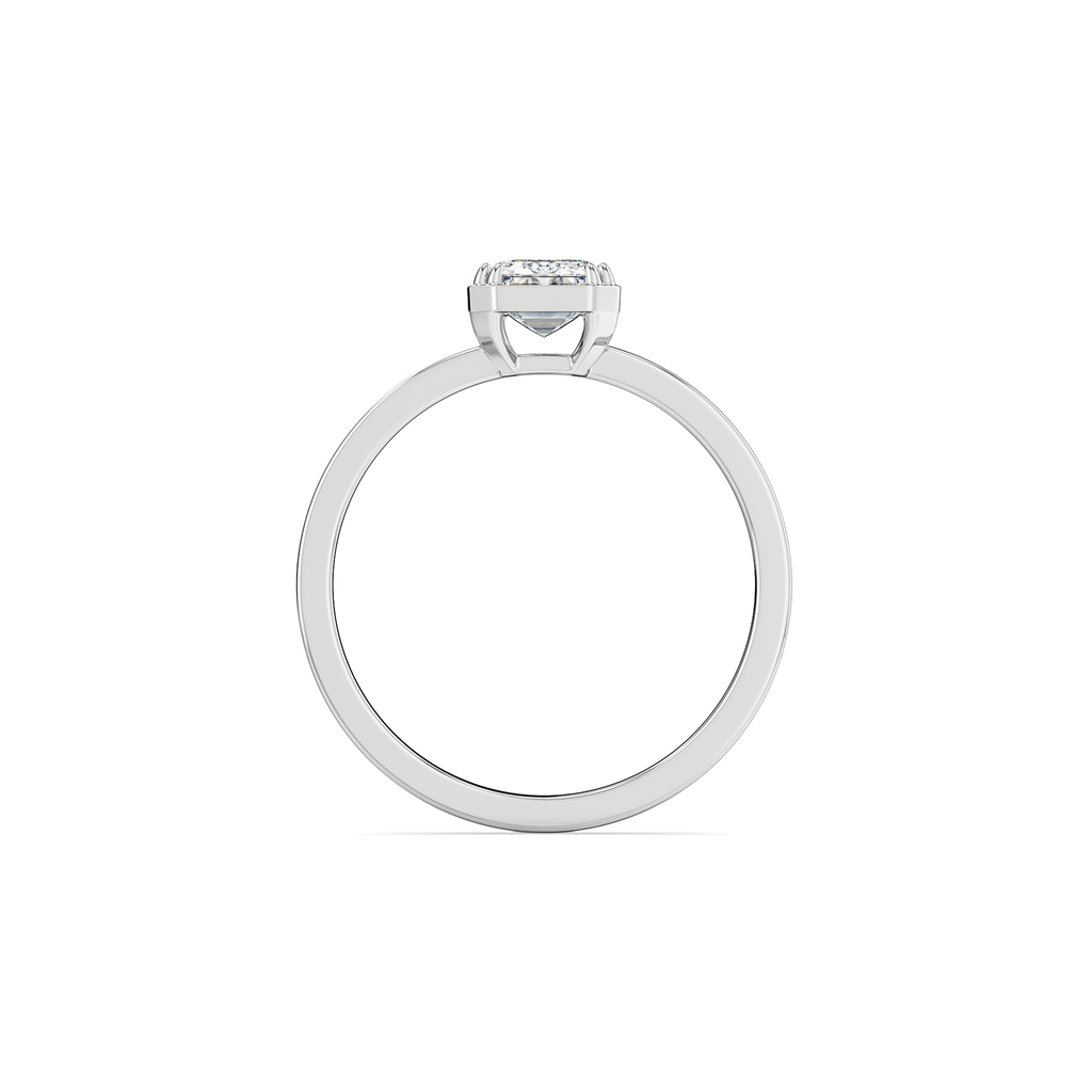 Echo of Emerald - Pure Gold Lab Diamond Ring