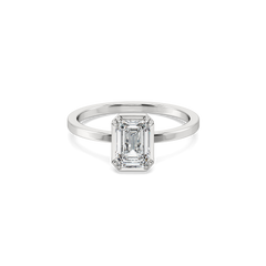 Echo of Emerald - Pure Gold Lab Diamond Ring
