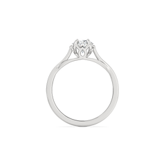 Timeless Oval - Pure Gold Lab Diamond Ring