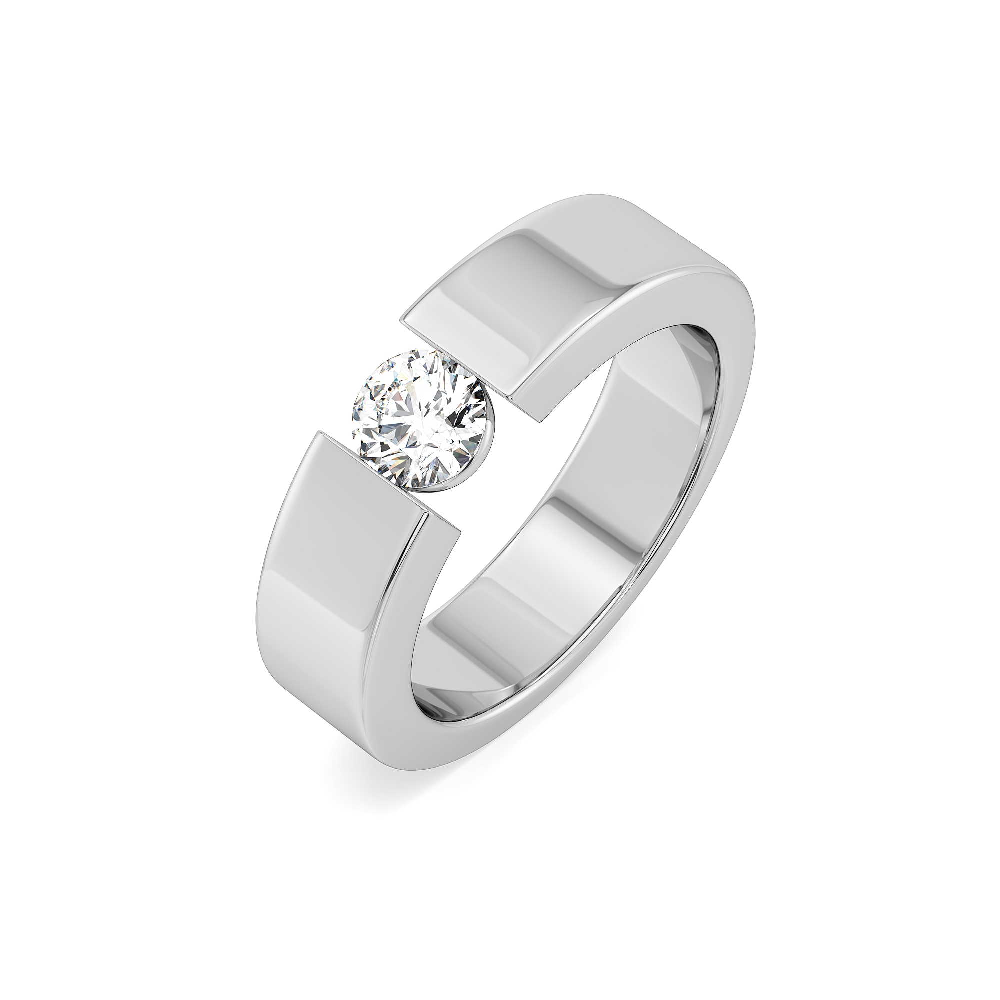 Sol Band - Lab Diamond Men's Ring Secondary image