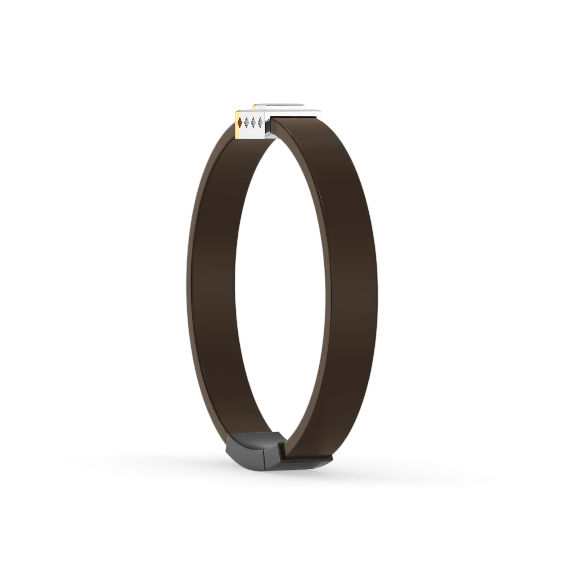 Cross Axis - Lab Diamond Men's Bracelet