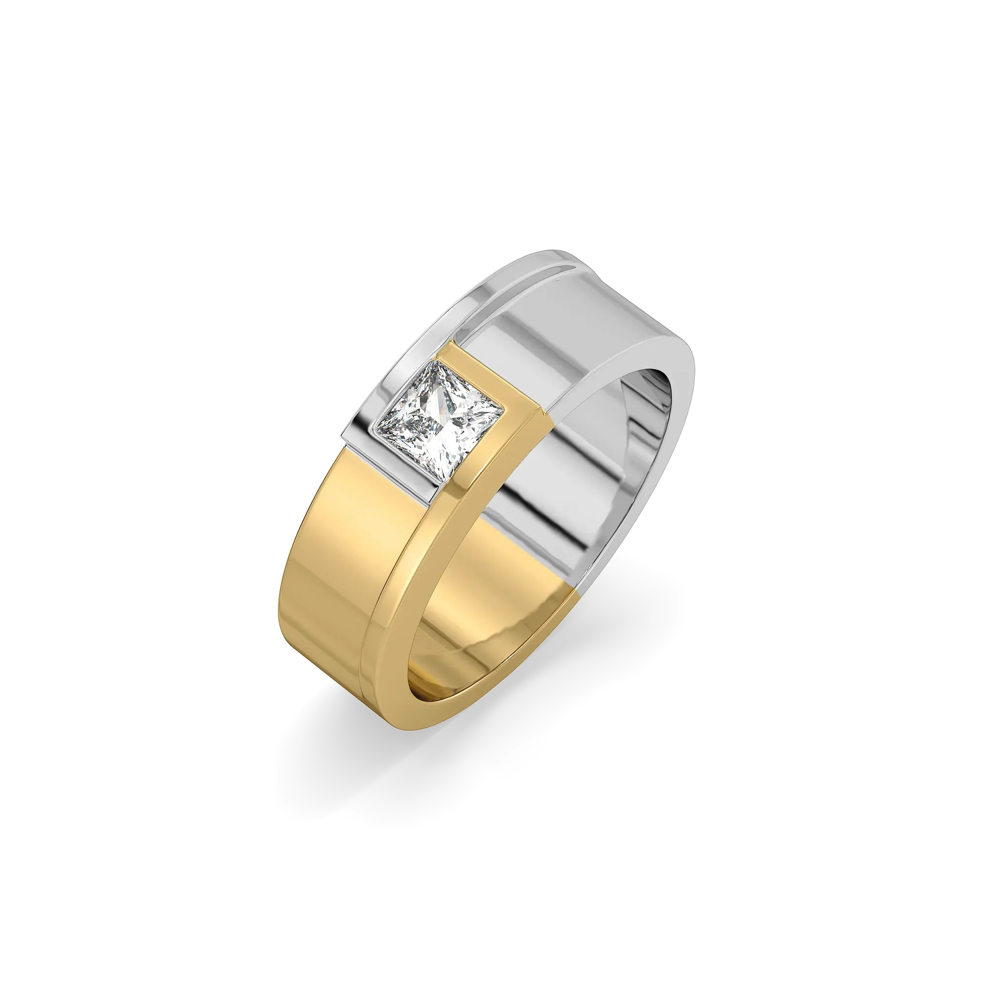 Cross Axis - Lab Diamond Men's Ring Secondary image