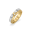 Curved Crest - Lab Diamond Men's Ring