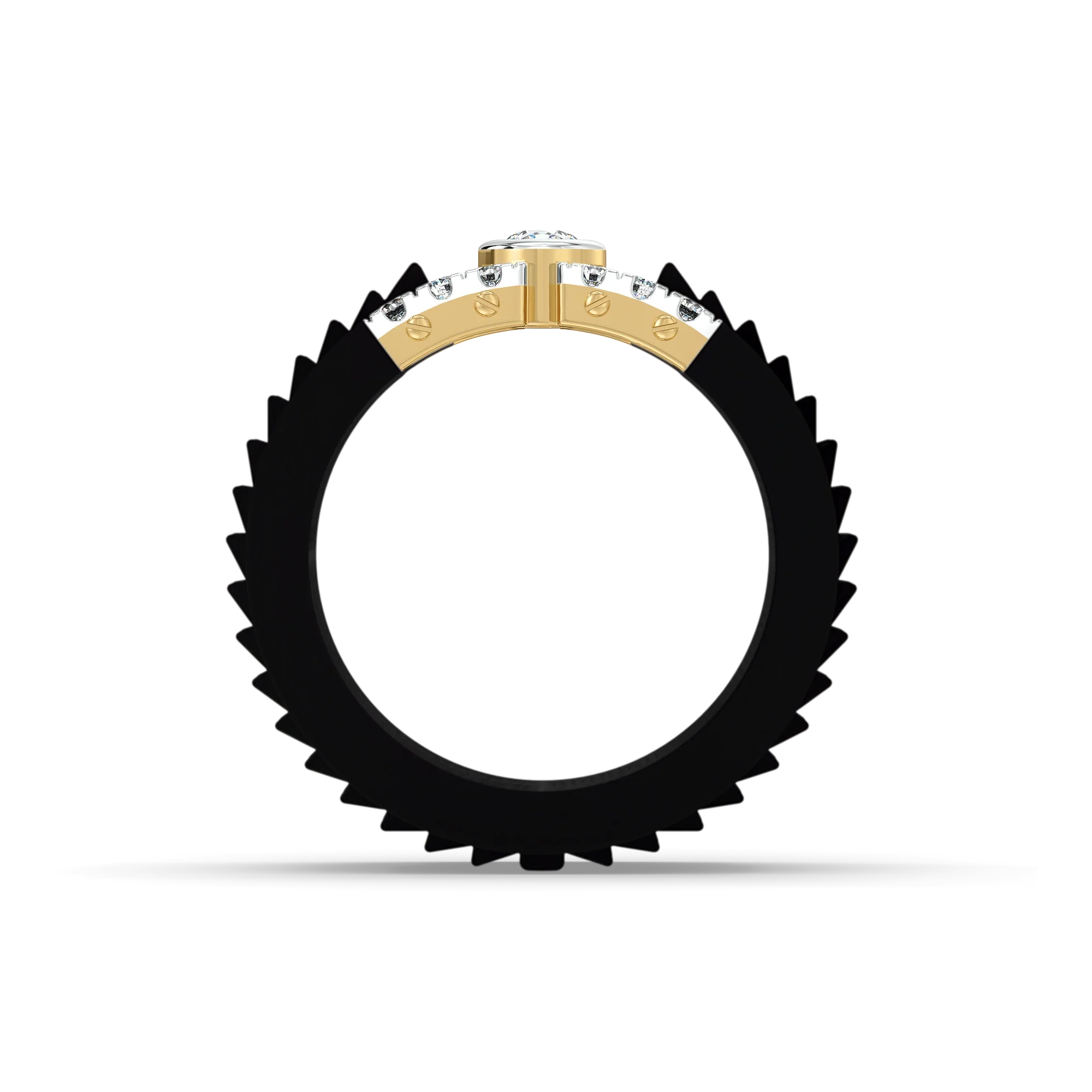 Blackline - Lab Diamond Men's Ring