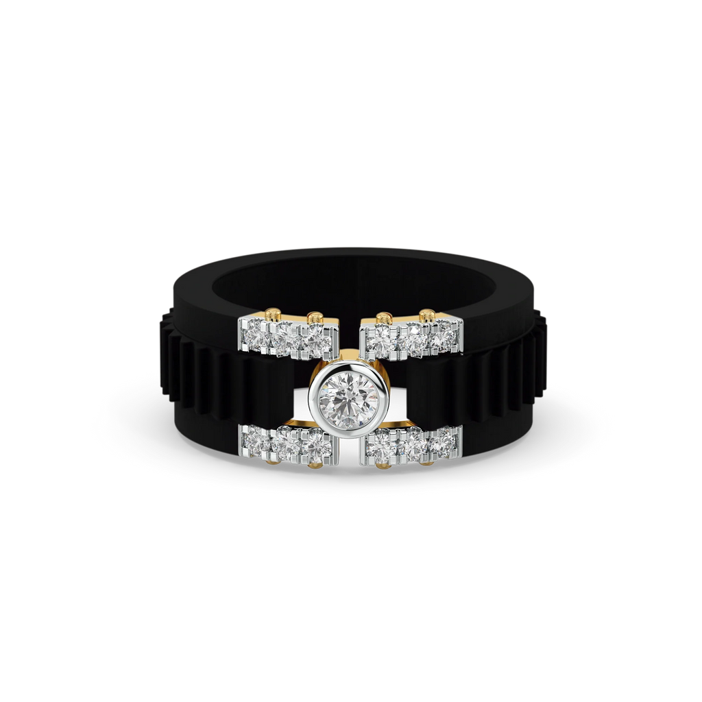 Blackline - Lab Diamond Men's Ring