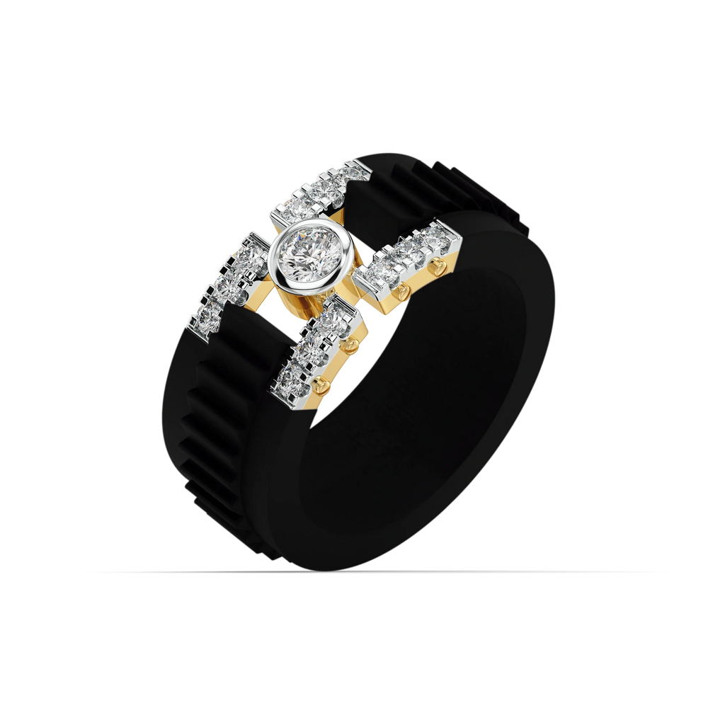 Blackline - Lab Diamond Men's Ring