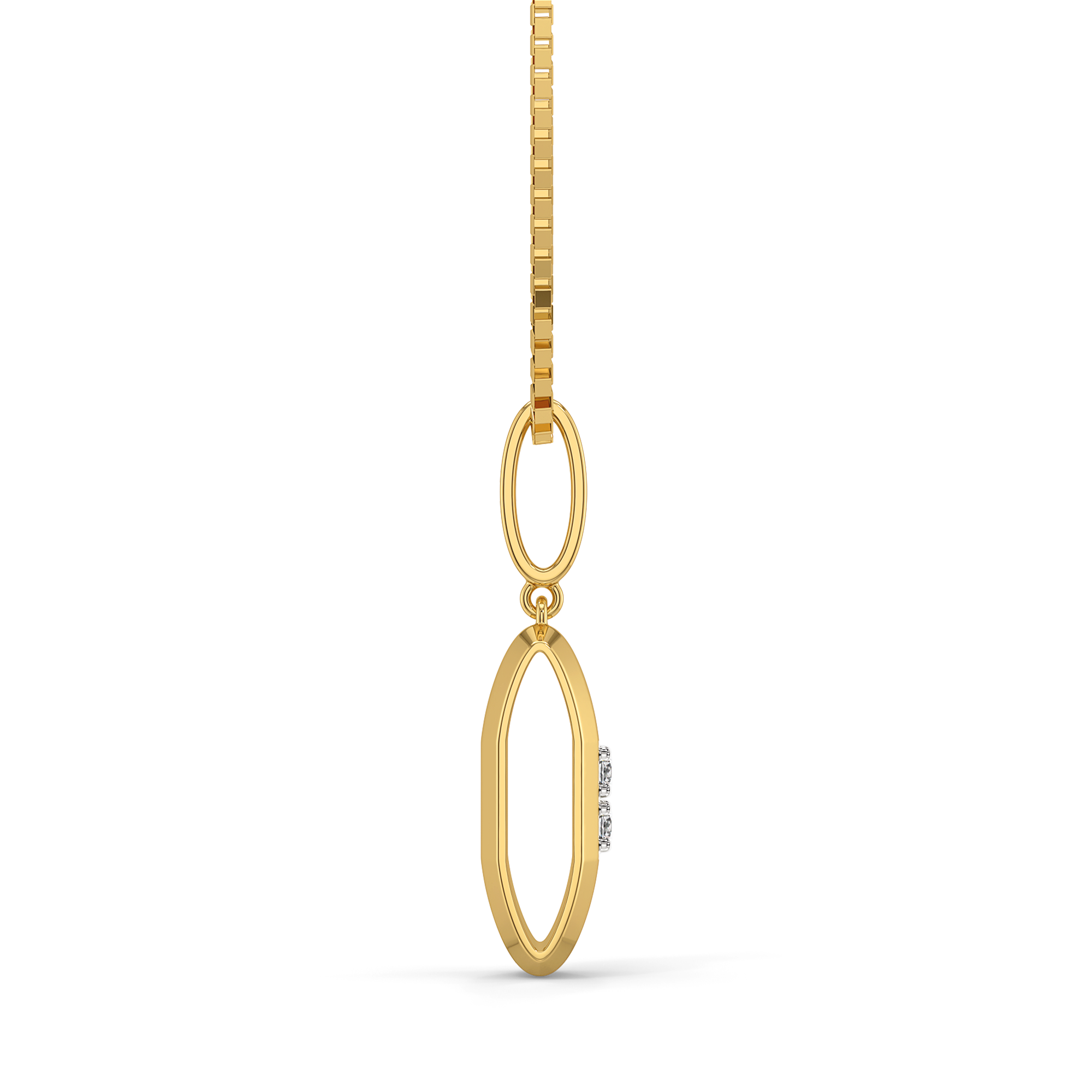 Masculine Edge - Lab Diamond Men's Pendant