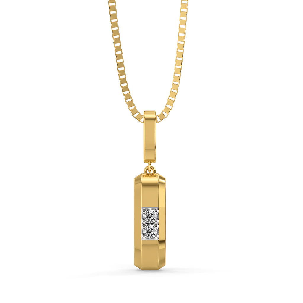 Masculine Edge - Lab Diamond Men's Pendant