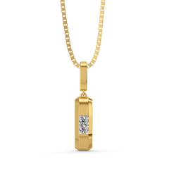 Masculine Edge - Lab Diamond Men's Pendant